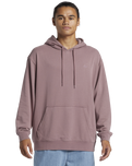 The Quiksilver Mens Salt Water Hoodie in Grape Shake