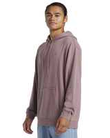 The Quiksilver Mens Salt Water Hoodie in Grape Shake