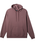 The Quiksilver Mens Salt Water Hoodie in Grape Shake