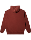 The Quiksilver Mens Salt Water Zip Hoodie in Henna