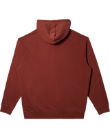 The Quiksilver Mens Salt Water Zip Hoodie in Henna