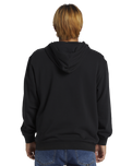 The Quiksilver Mens Salt Water Zip Hoodie in Black