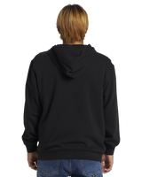 The Quiksilver Mens Salt Water Zip Hoodie in Black