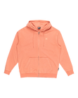 The Quiksilver Mens Salt Water Zip Hoodie in Canyon Clay