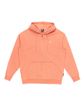 The Quiksilver Mens Salt Water Zip Hoodie in Canyon Clay