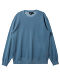 The Quiksilver Mens Salt Water Sweatshirt in Blue Shadow