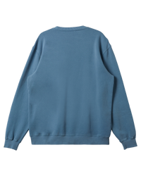 The Quiksilver Mens Salt Water Sweatshirt in Blue Shadow