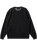 The Quiksilver Mens Salt Water Crew Sweatshirt in Black