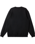 The Quiksilver Mens Salt Water Crew Sweatshirt in Black