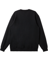 The Quiksilver Mens Salt Water Crew Sweatshirt in Black