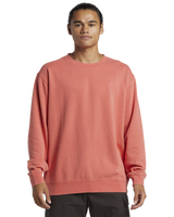 The Quiksilver Mens Salt Water Sweatshirt in Spiced Coral