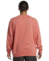 The Quiksilver Mens Salt Water Sweatshirt in Spiced Coral