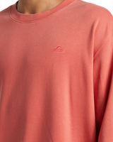 The Quiksilver Mens Salt Water Sweatshirt in Spiced Coral