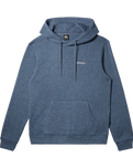 The Quiksilver Mens Keller Hoodie in Flint Stone Heather