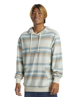 The Quiksilver Mens Great Otway Hoodie in Limpet Shell & Great Otway