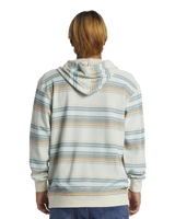 The Quiksilver Mens Great Otway Hoodie in Limpet Shell & Great Otway