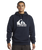 The Quiksilver Mens Big Logo Hoodie in Dark Navy