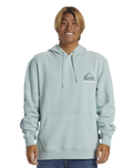 The Quiksilver Mens Omni Logo Hoodie in Cloud Blue