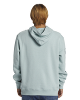 The Quiksilver Mens Omni Logo Hoodie in Cloud Blue