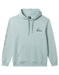 The Quiksilver Mens Omni Logo Hoodie in Cloud Blue