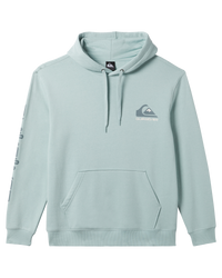 The Quiksilver Mens Omni Logo Hoodie in Cloud Blue