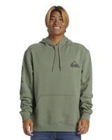 The Quiksilver Mens Omni Logo Hoodie in Sea Spray