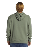 The Quiksilver Mens Omni Logo Hoodie in Sea Spray