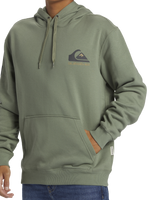 The Quiksilver Mens Omni Logo Hoodie in Sea Spray