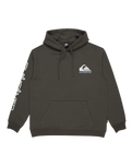 The Quiksilver Mens Omni Logo Hoodie in Urban Chic