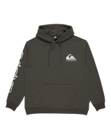 The Quiksilver Mens Omni Logo Hoodie in Urban Chic