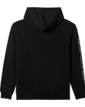 The Quiksilver Mens Omni Logo Hoodie in Black | Available at Anns Cottage