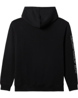 The Quiksilver Mens Omni Logo Hoodie in Black | Available at Anns Cottage