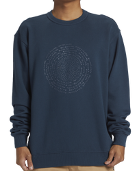 The Quiksilver Mens Alex Kopps Sweatshirt in Midnight Navy