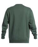 The Quiksilver Mens DNA Bubble Logo Sweatshirt in Forest