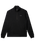 The Quiksilver Mens Keller 1/4 Zip Sweatshirt in Black Heather