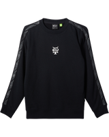 The Quiksilver Mens Mercury Crew Sweatshirt in Black