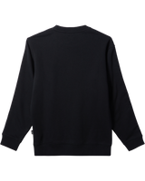 The Quiksilver Mens Mercury Crew Sweatshirt in Black