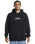 The Quiksilver Mens DNA Impaired Logo Hoodie in Black