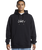 The Quiksilver Mens DNA Impaired Logo Hoodie in Black