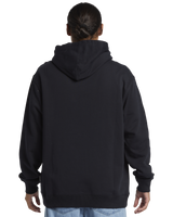 The Quiksilver Mens DNA Impaired Logo Hoodie in Black