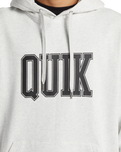 The Quiksilver Mens Griffin Hoodie in White Marble Heather