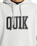 The Quiksilver Mens Griffin Hoodie in White Marble Heather