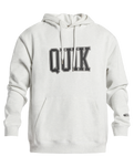 The Quiksilver Mens Griffin Hoodie in White Marble Heather