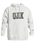 The Quiksilver Mens Griffin Hoodie in White Marble Heather