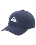 The Quiksilver Mens Decades Cap in Navy Blazer Heather