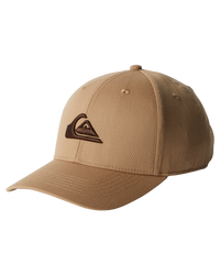 The Quiksilver Mens Decades Cap in Khaki