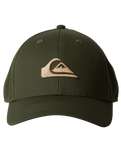 The Quiksilver Mens Decades Cap in Grape Leaf