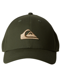 The Quiksilver Mens Decades Cap in Grape Leaf