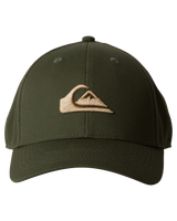 The Quiksilver Mens Decades Cap in Grape Leaf