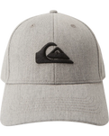 The Quiksilver Mens Decades Cap in Light Grey Heather